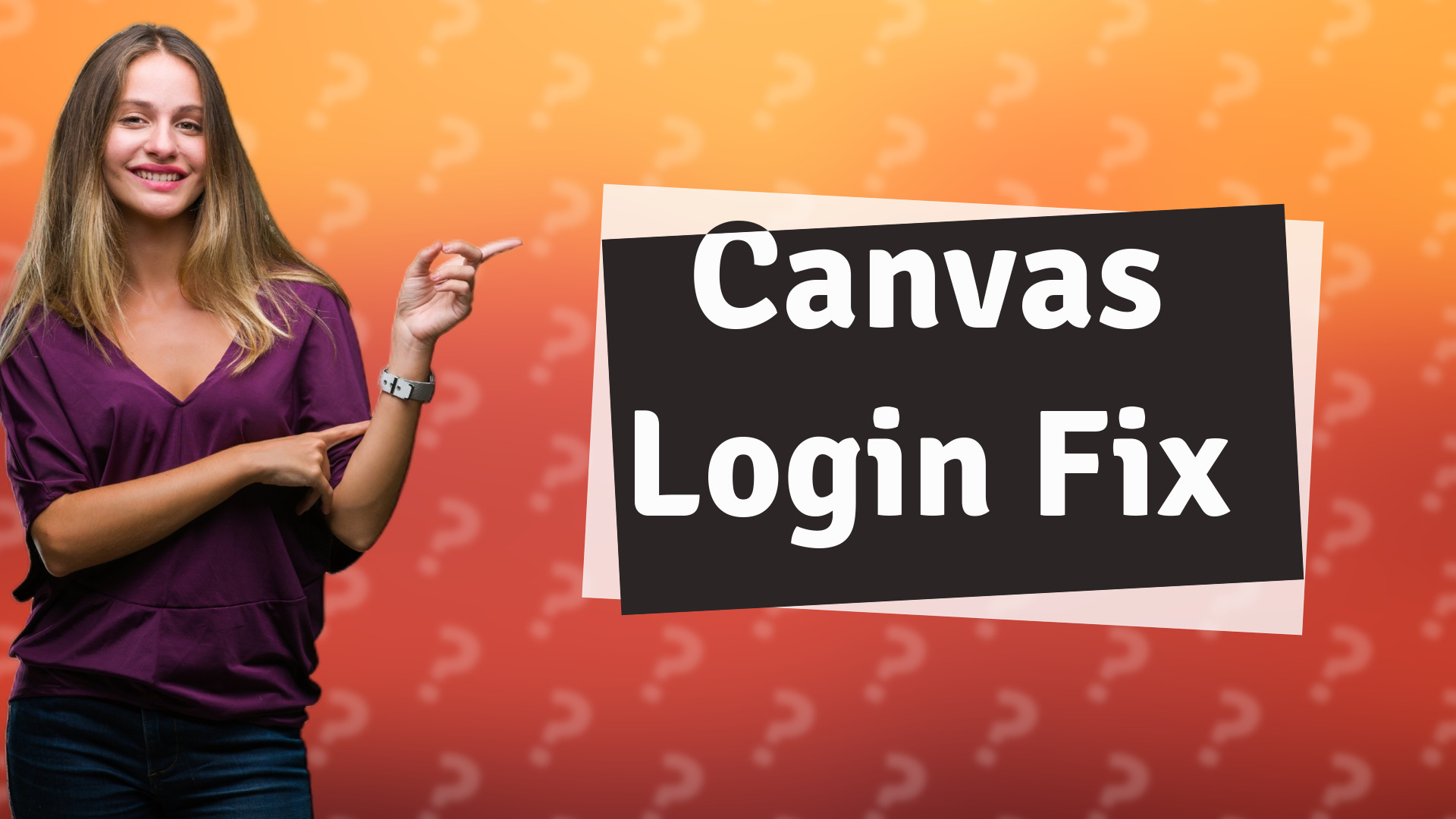 Canvas Login Fix