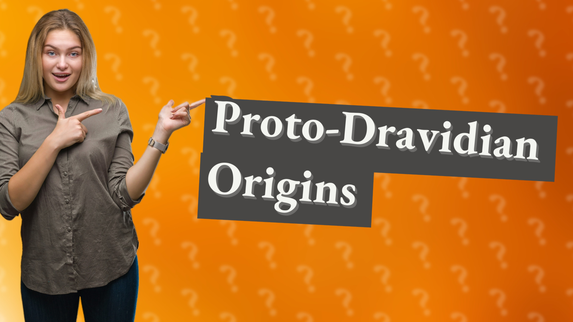 Proto-Dravidian Origins