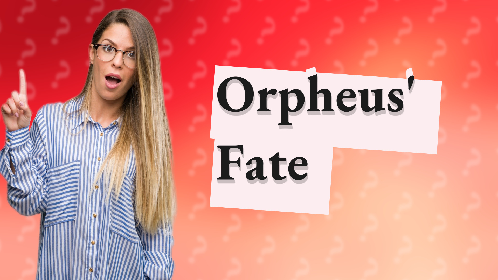 Orpheus' Fate