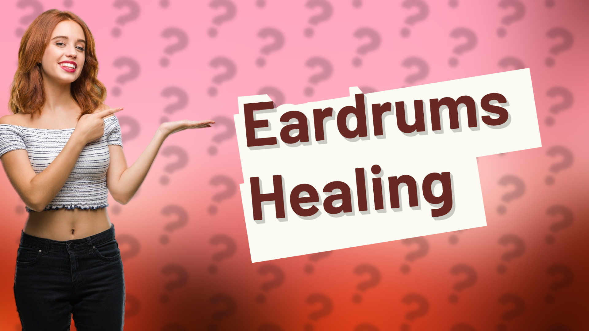 Eardrums Healing