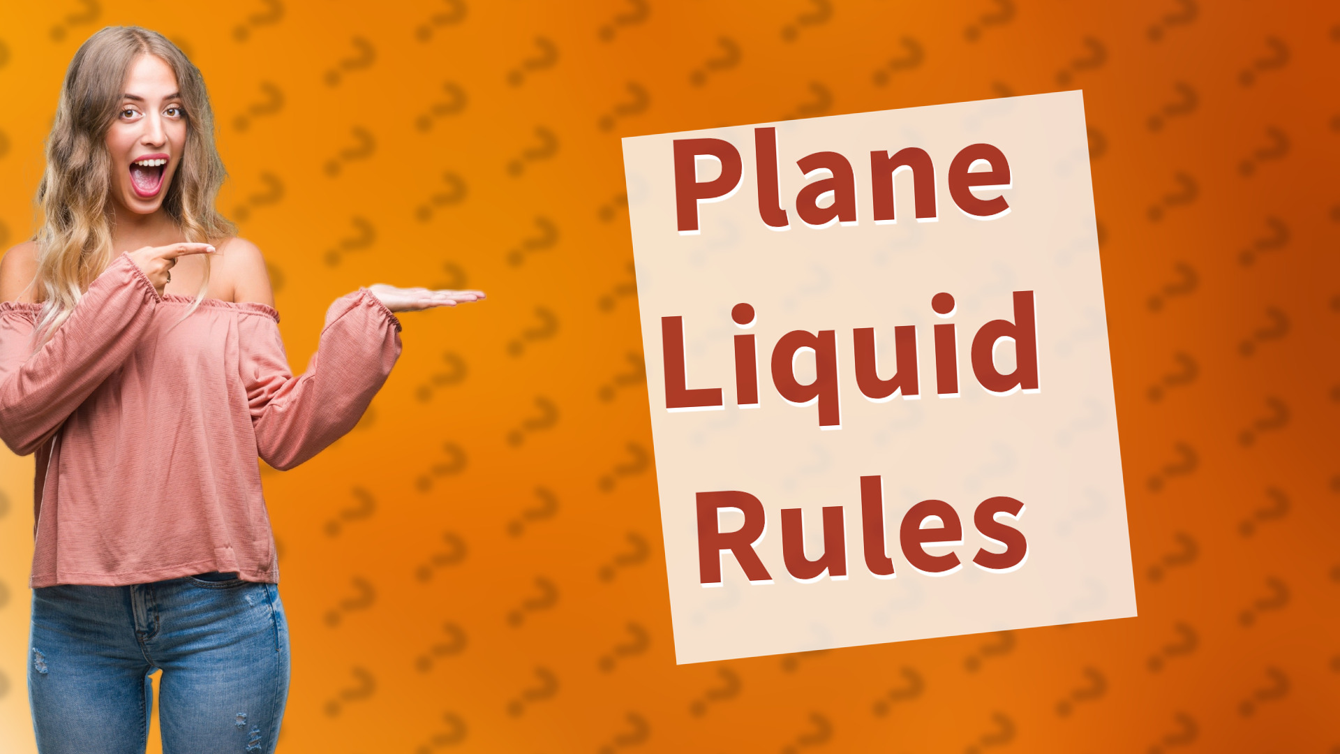 Plane Liquid Rules
