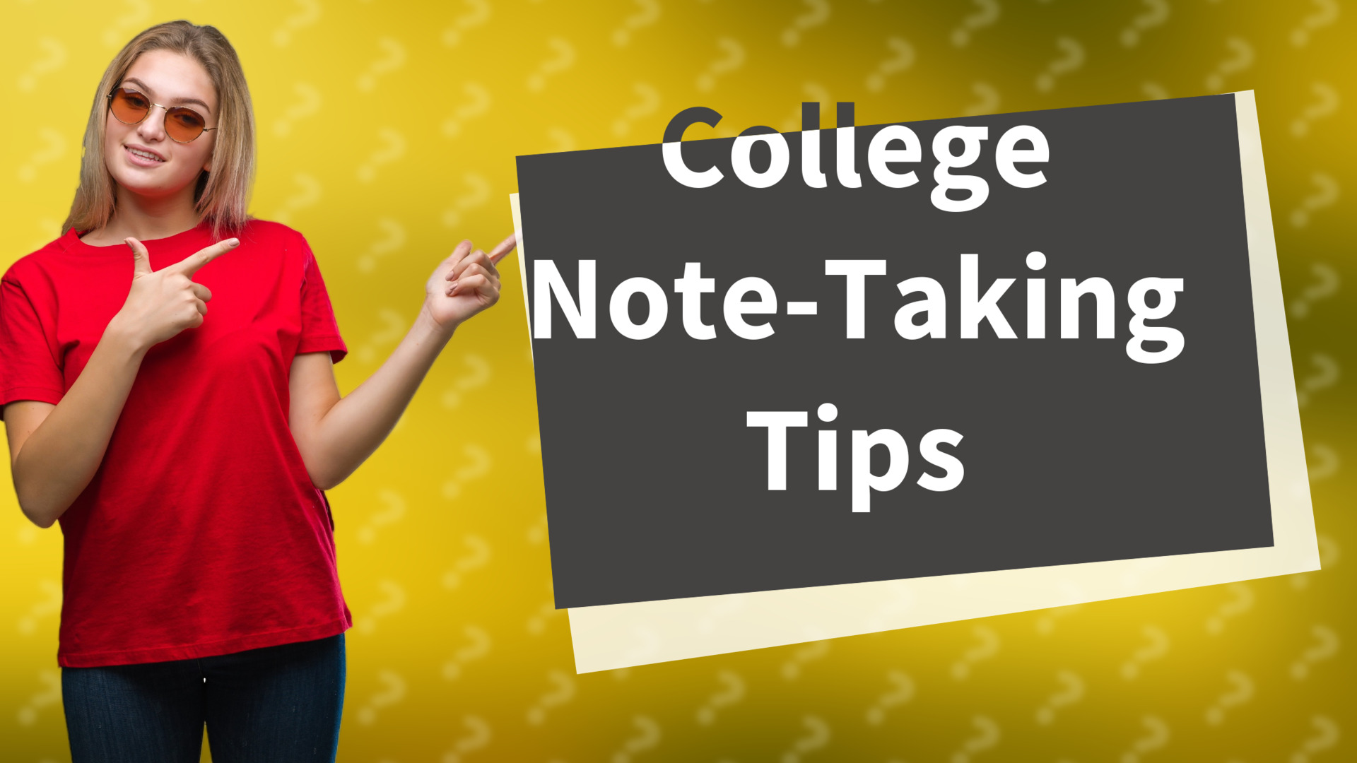 College Note-Taking Tips