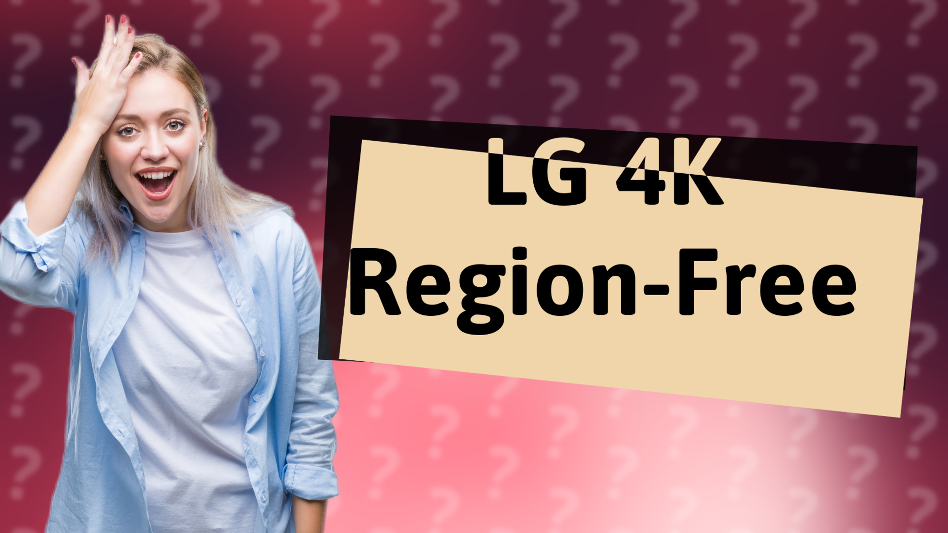 LG 4K Region-Free