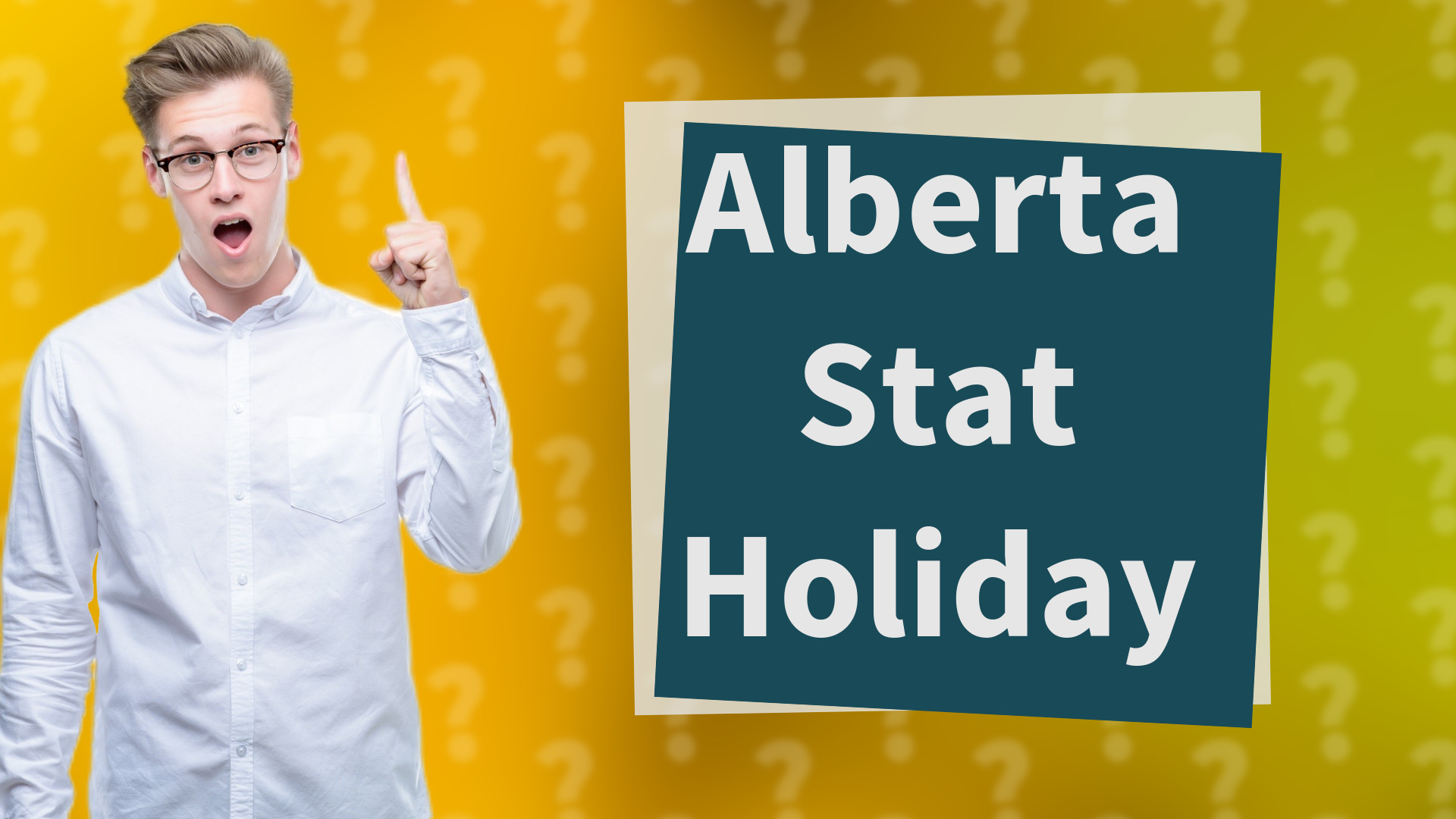 Alberta Stat Holiday