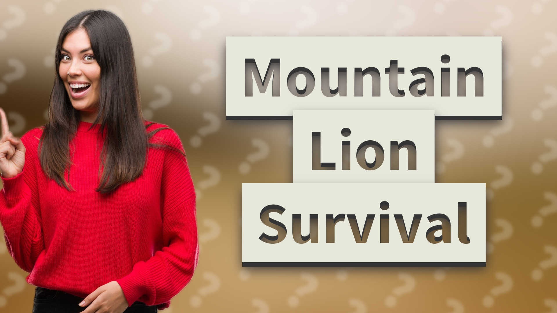 Mountain Lion Survival