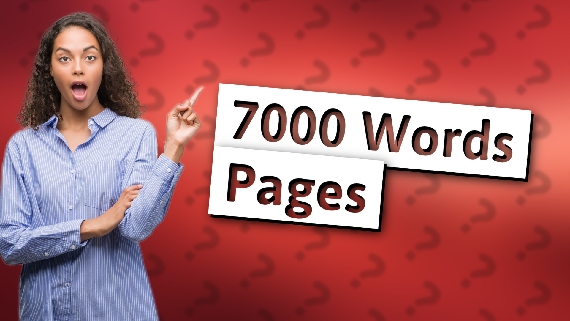 7000 Words Pages