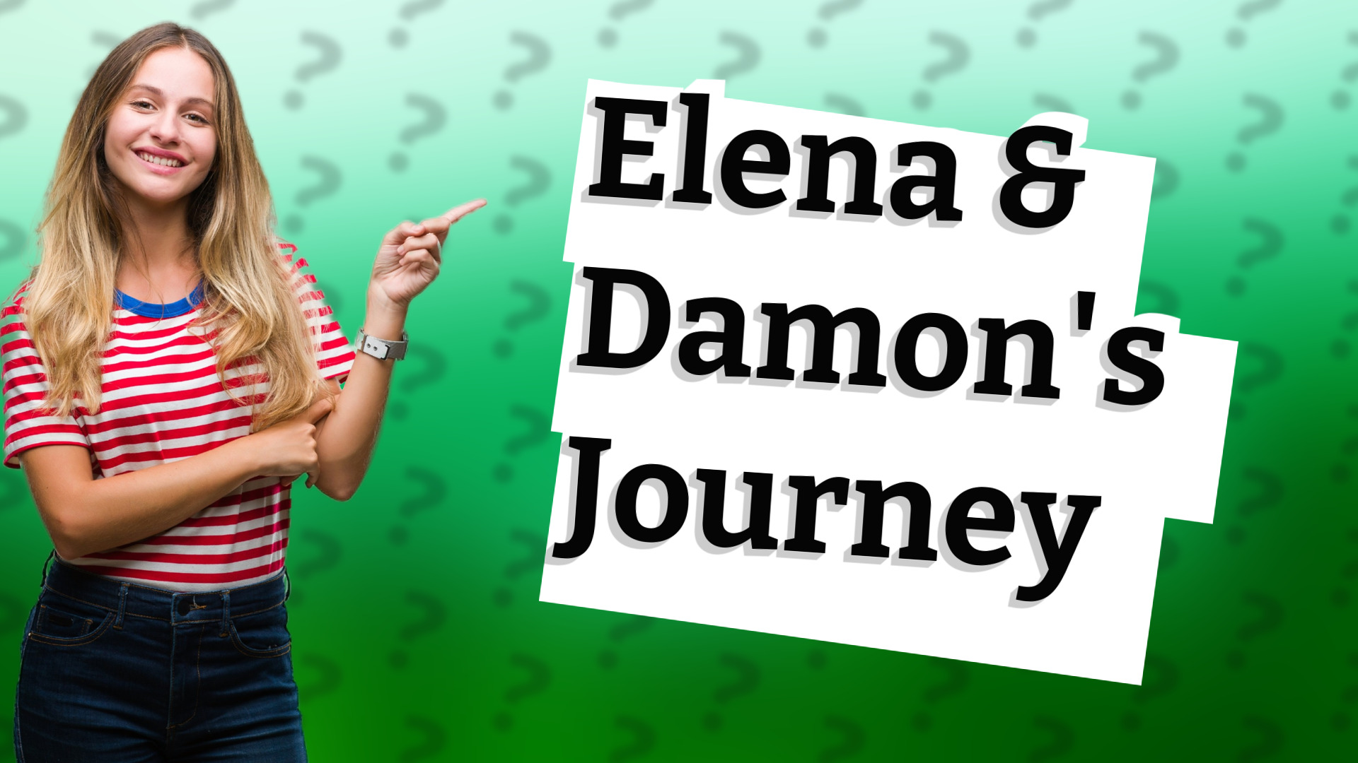 Elena & Damon's Journey