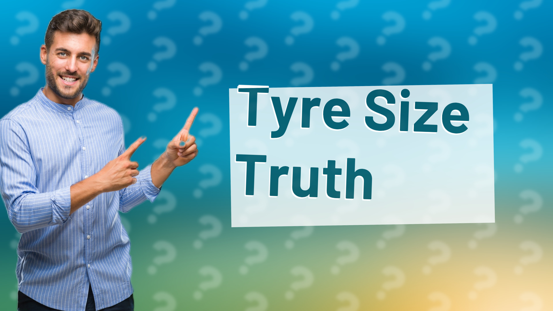 Tyre Size Truth