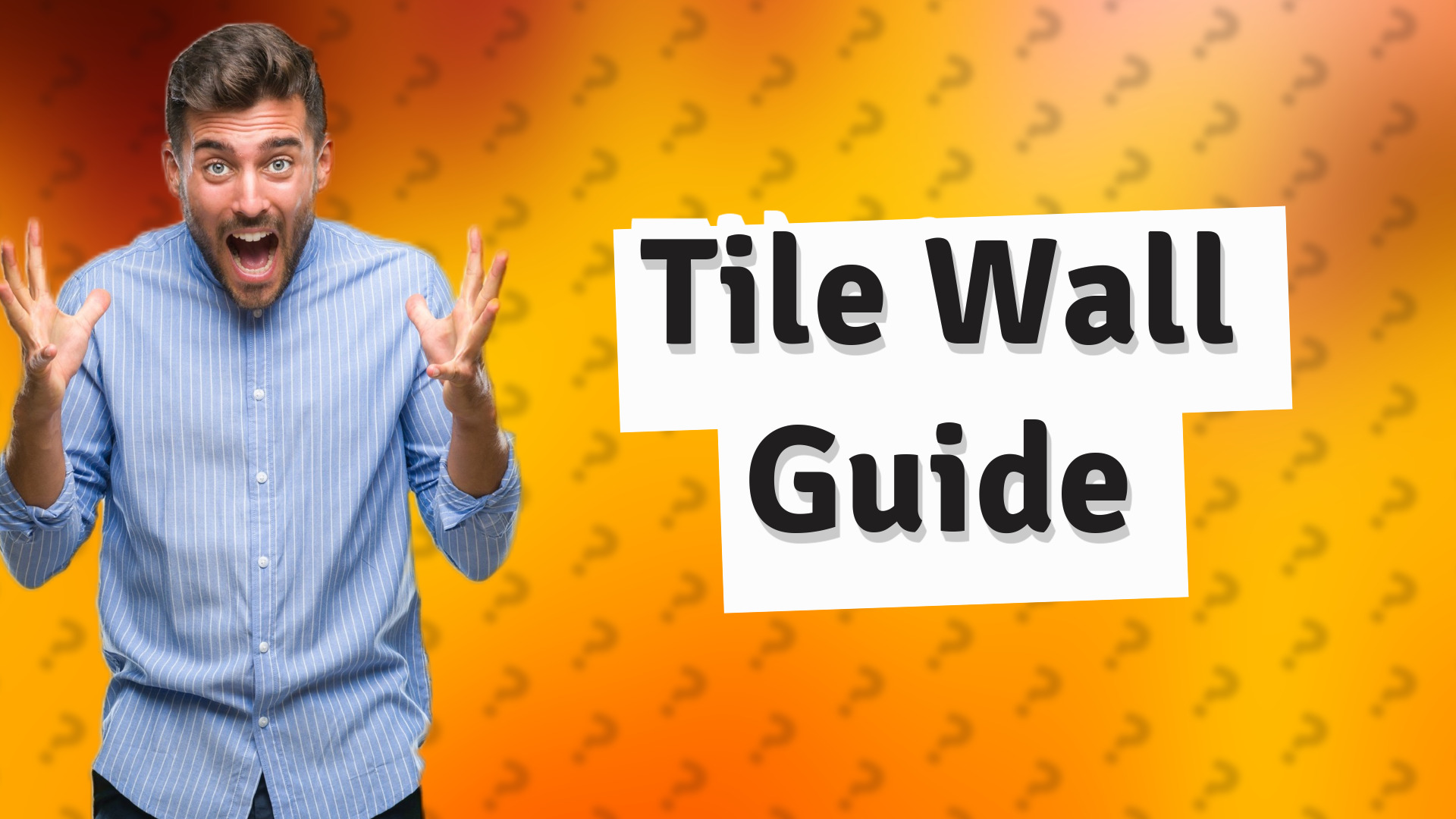 Tile Wall Guide