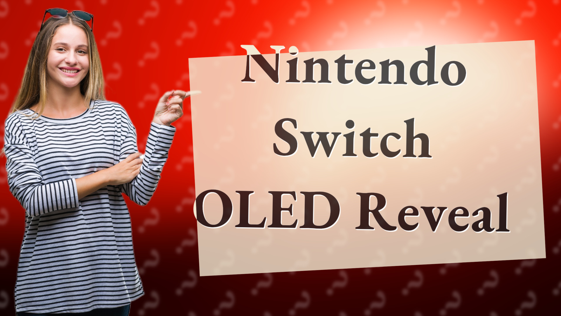 Nintendo Switch OLED Reveal