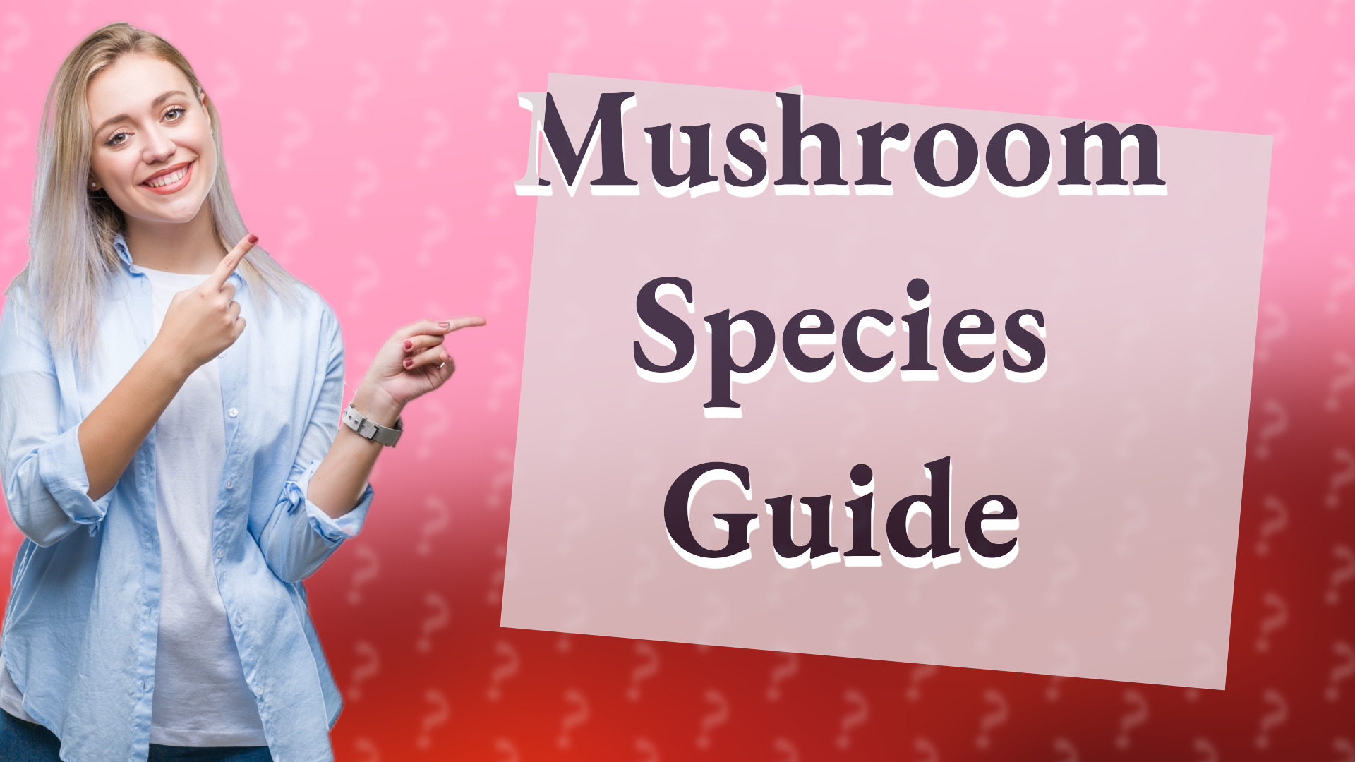 Mushroom Species Guide