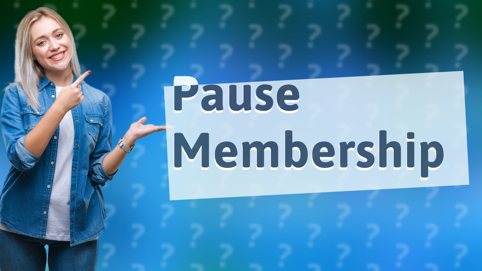 Pause Membership