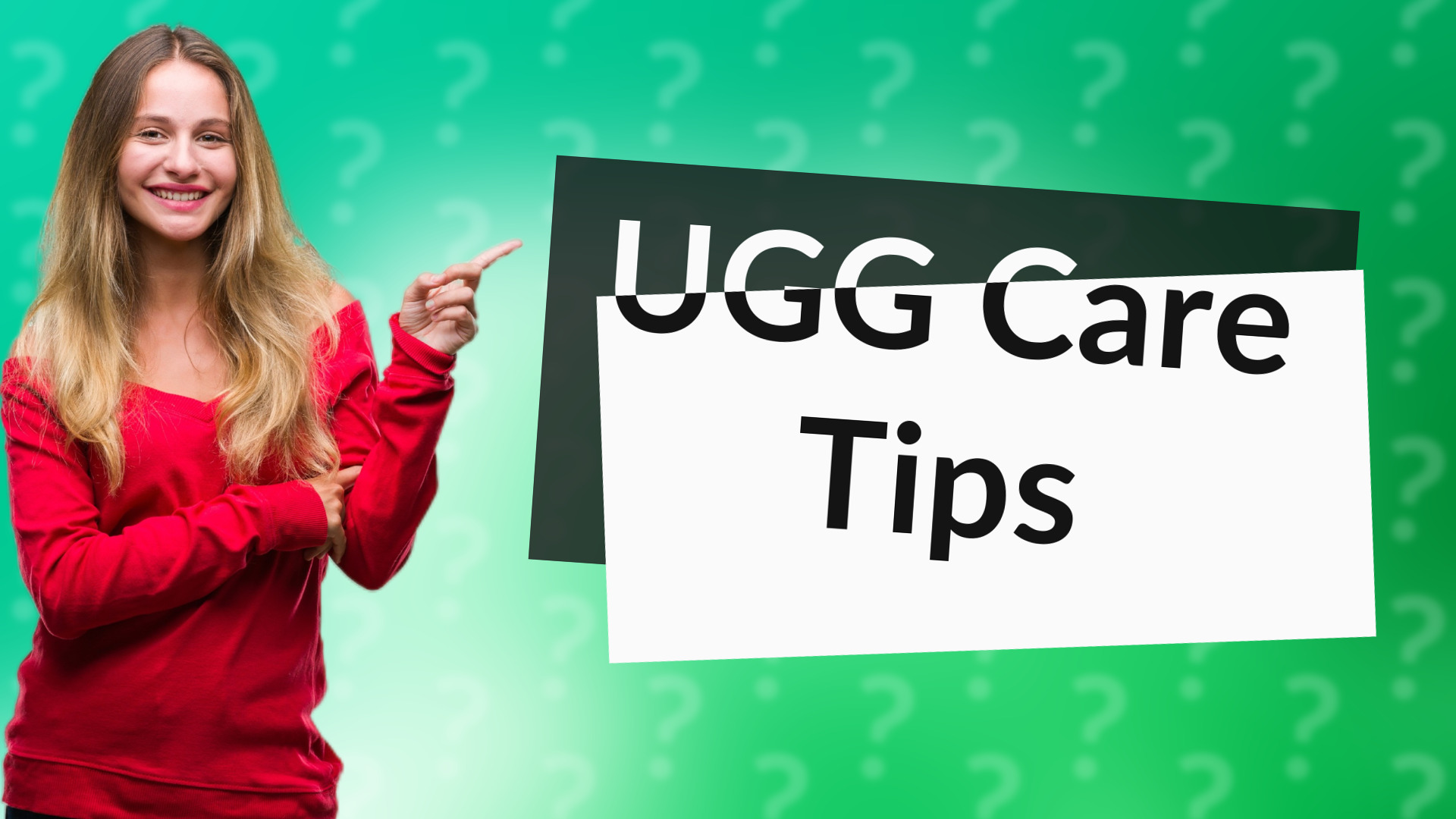 UGG Care Tips