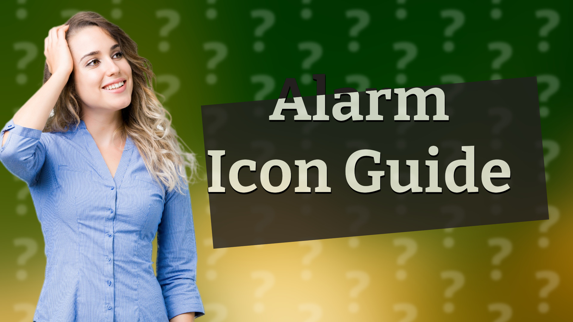 Alarm Icon Guide
