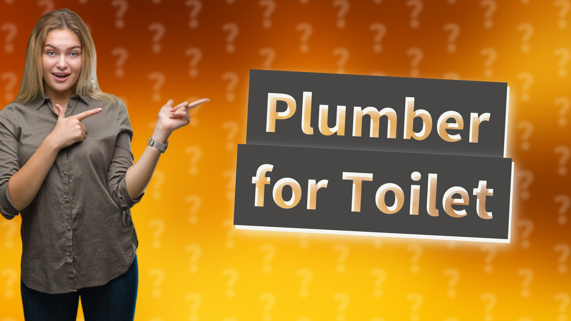 Plumber for Toilet