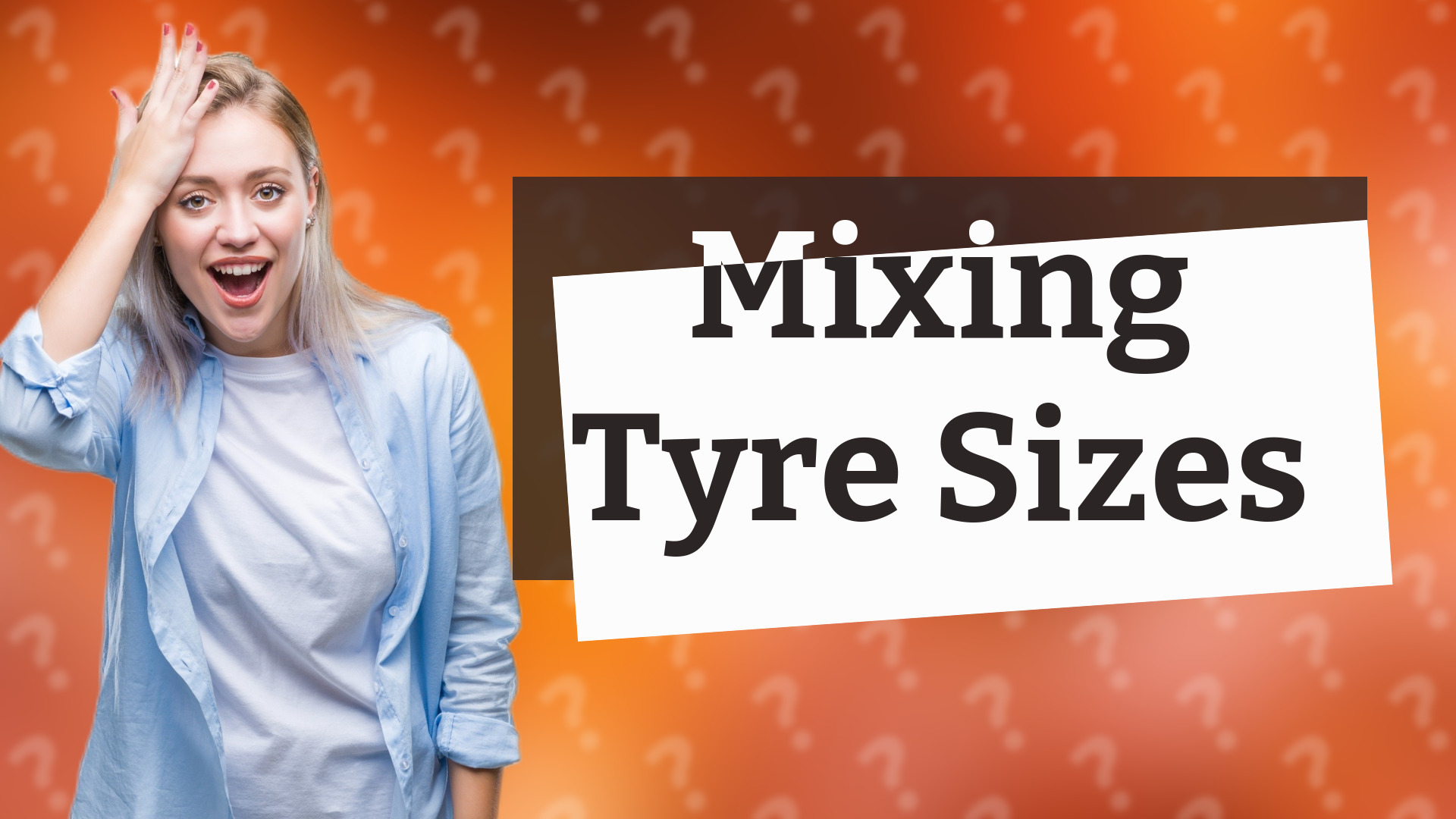 Mixing Tyre Sizes
