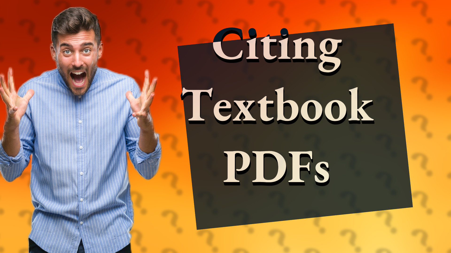 Citing Textbook PDFs