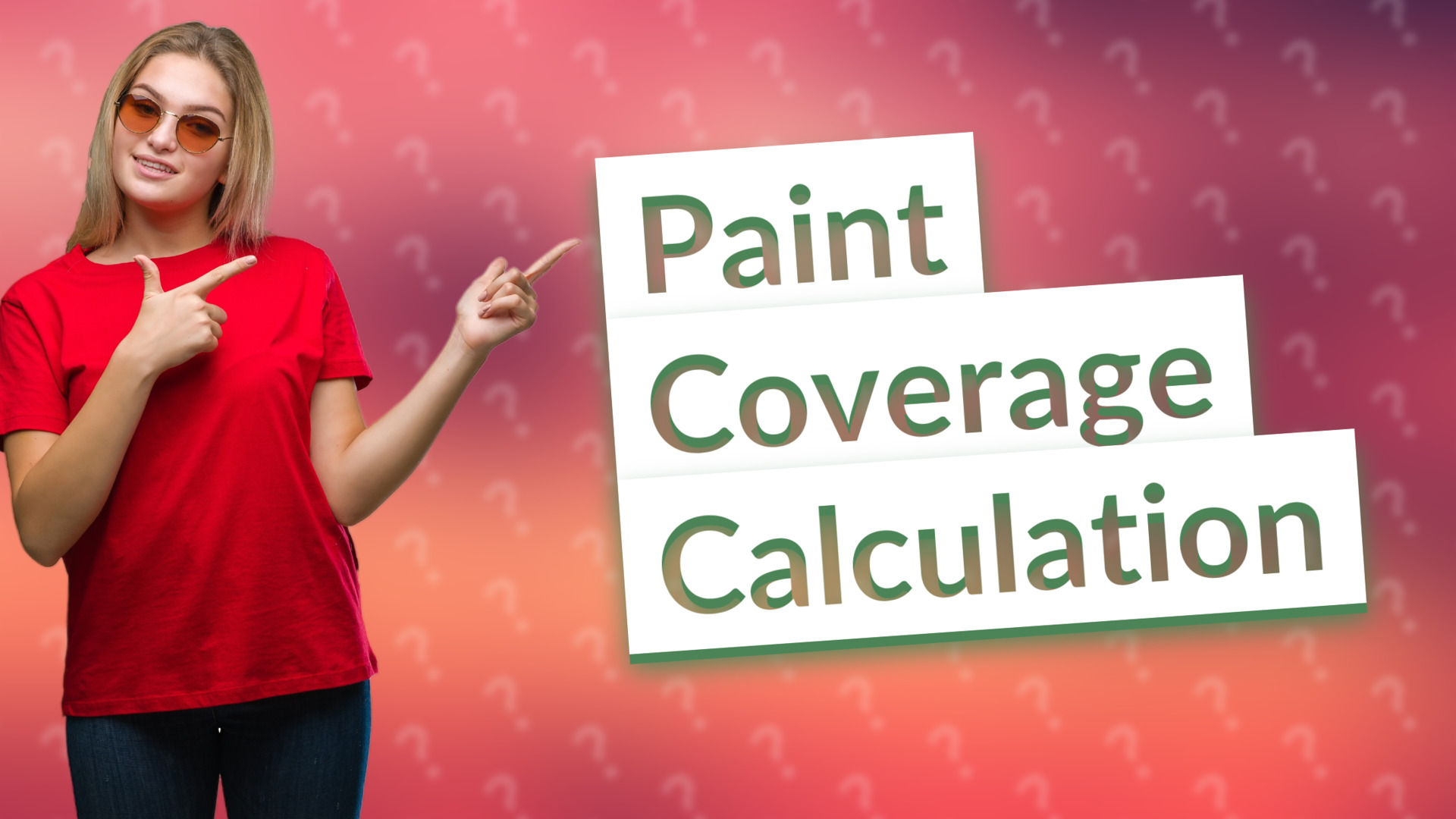 Paint Coverage Calculation