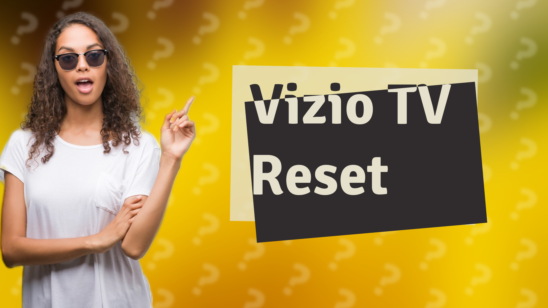 Vizio TV Reset