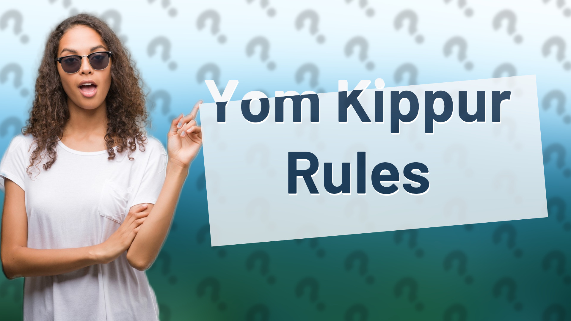 Yom Kippur Rules