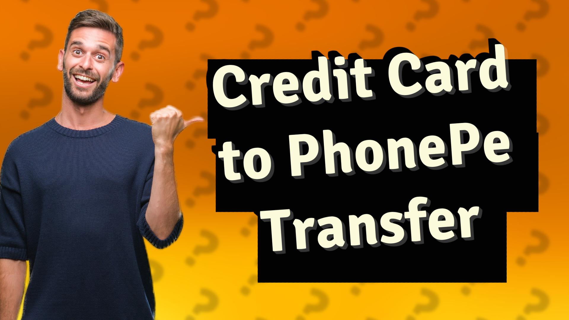 Credit Card to PhonePe Transfer