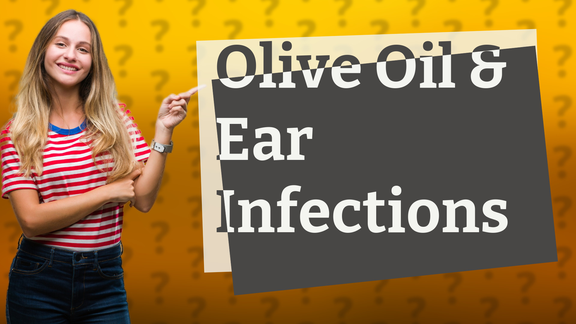 Olive Oil & Ear Infections