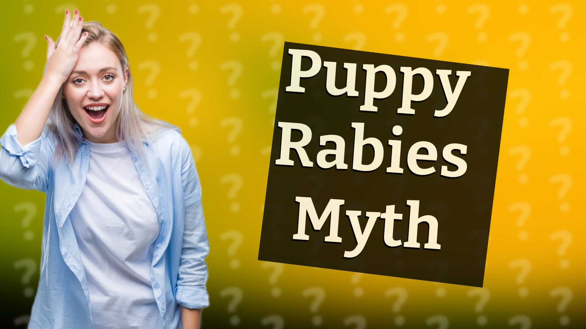 Puppy Rabies Myth