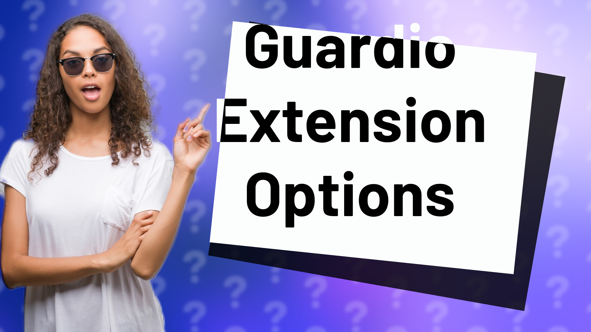 Guardio Extension Options