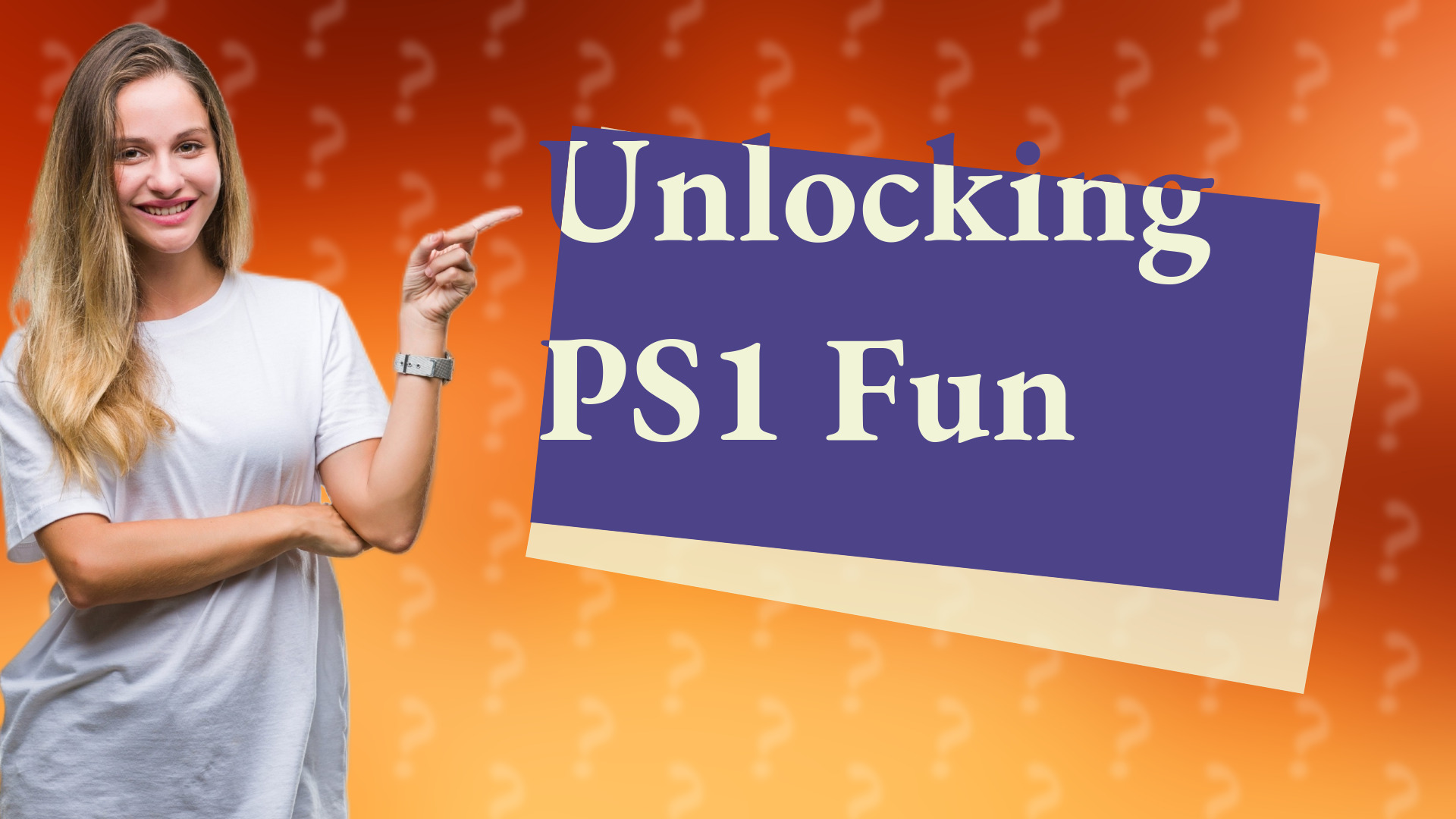 Unlocking PS1 Fun