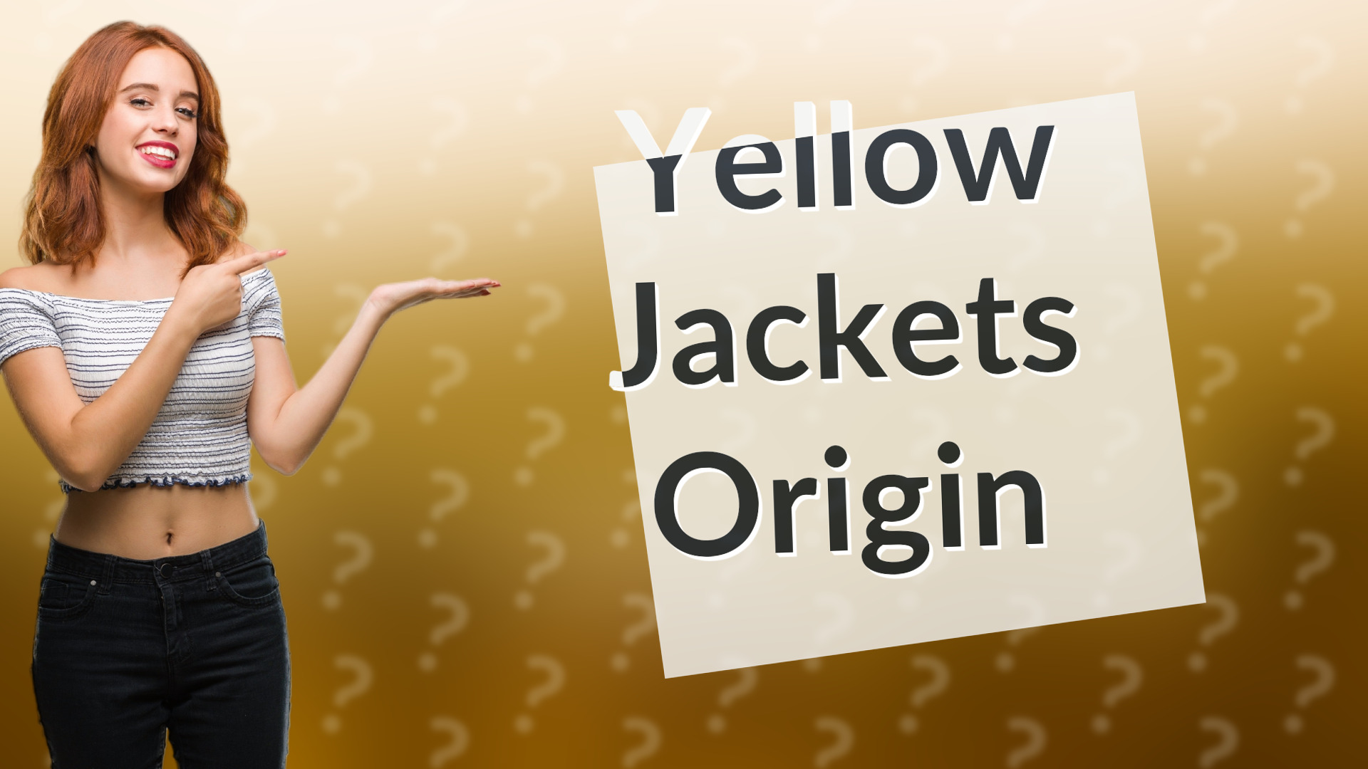 Yellow Jackets Origin