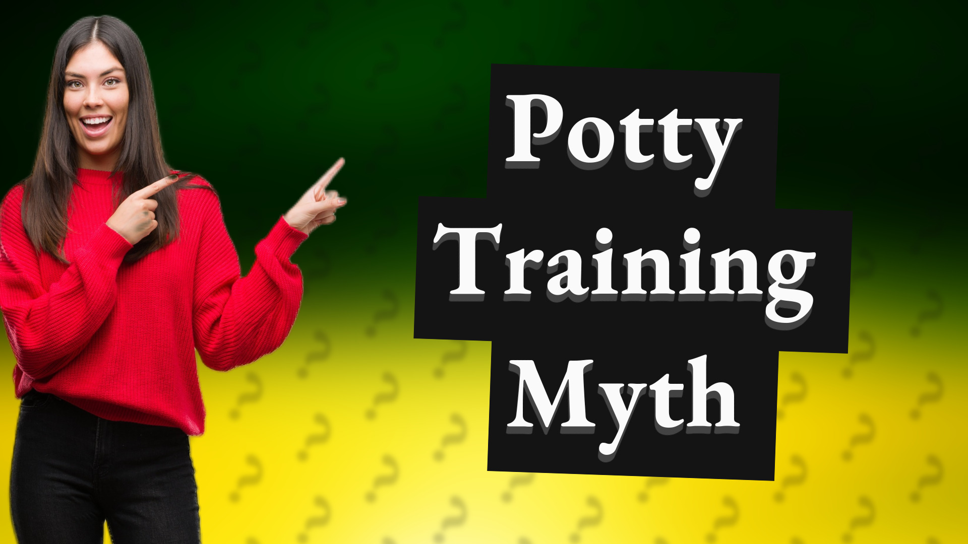 Potty Training Myth