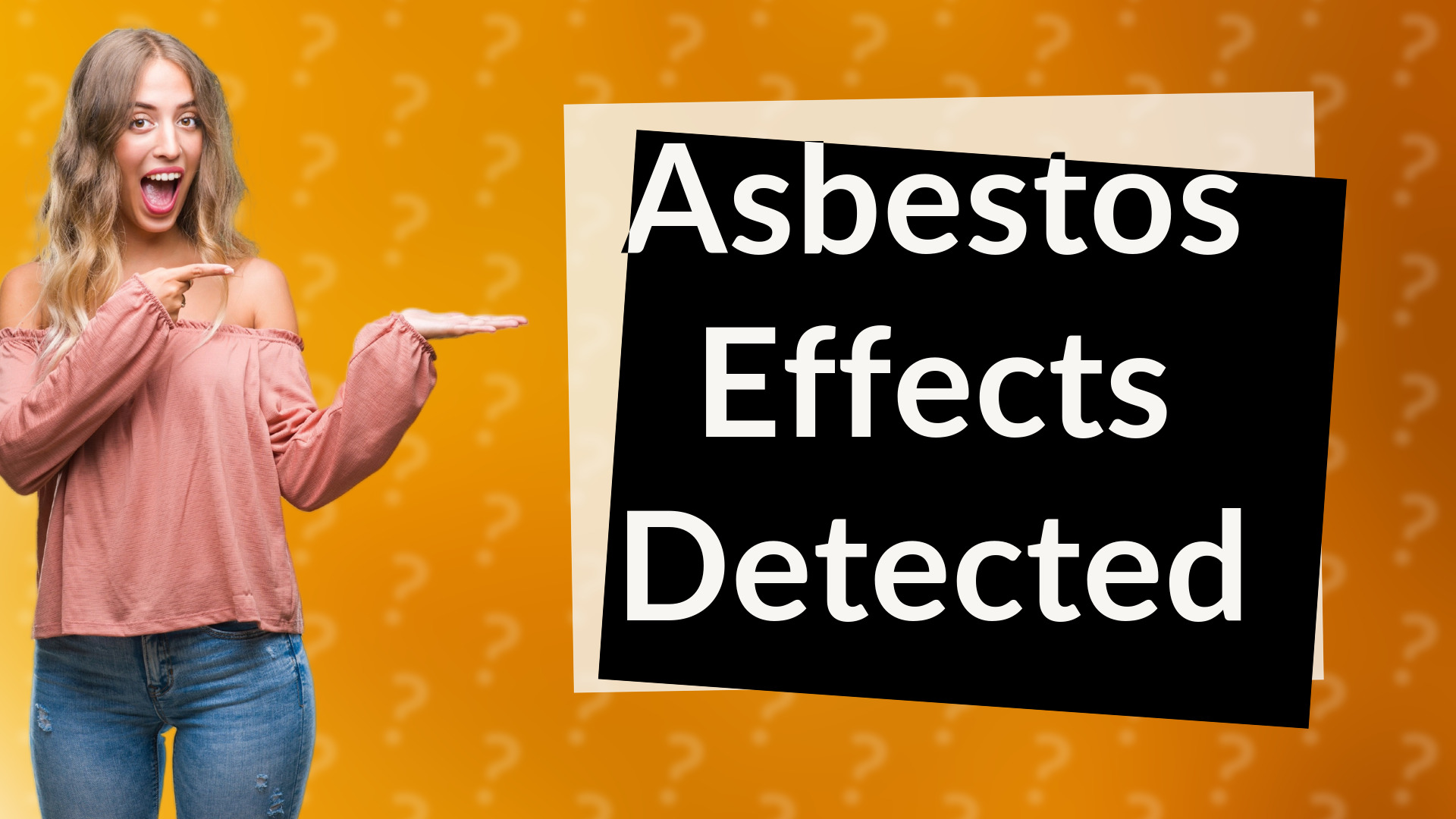 Asbestos Effects Detected