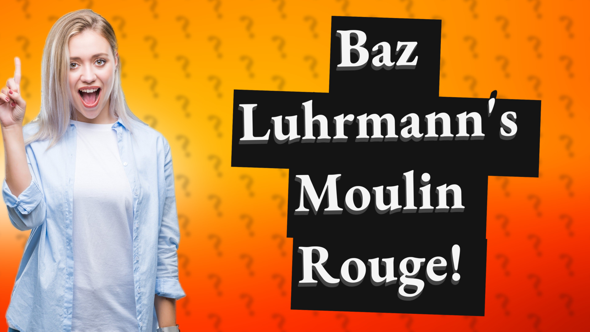 Baz Luhrmann's Moulin Rouge!