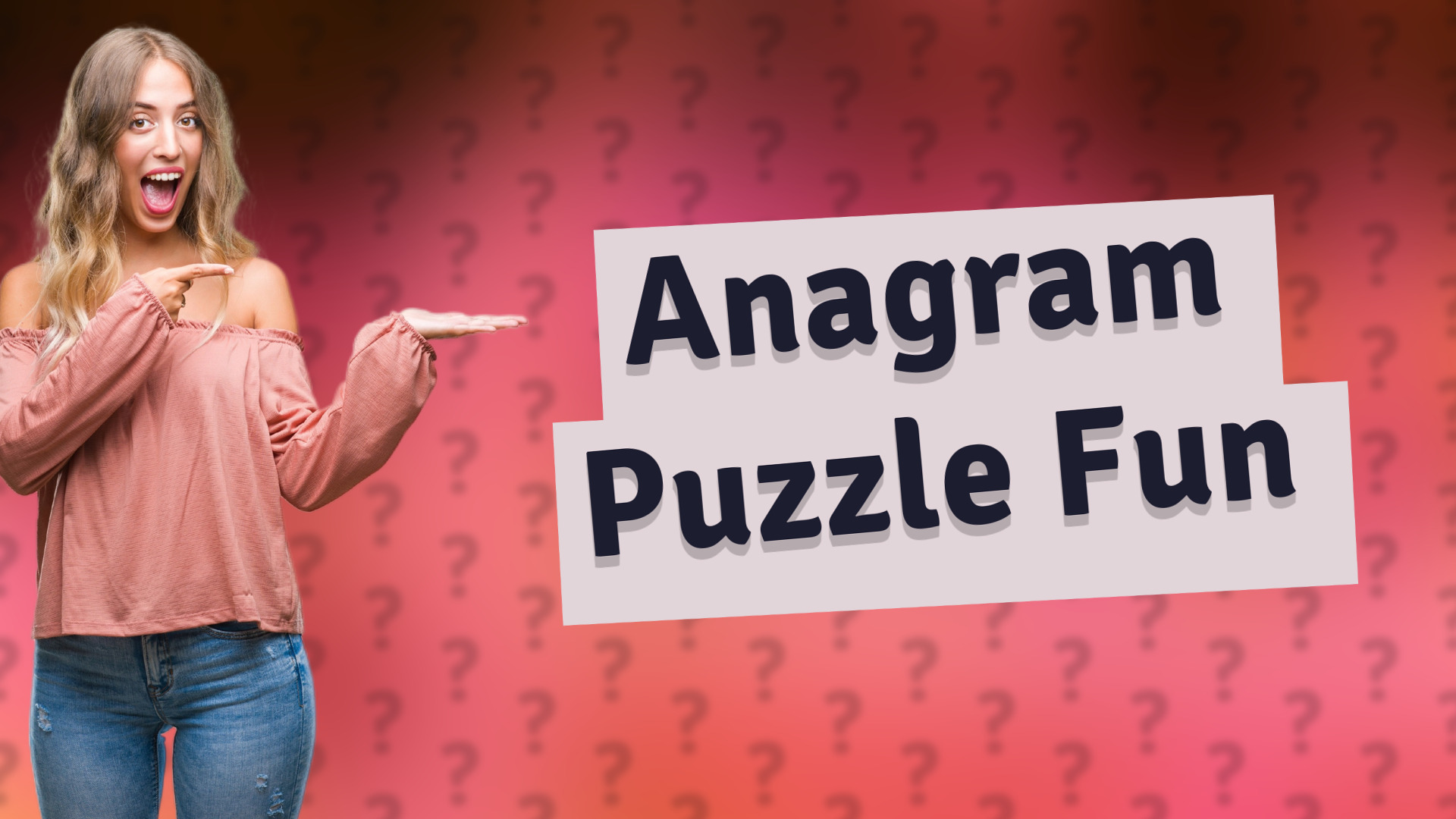 Anagram Puzzle Fun