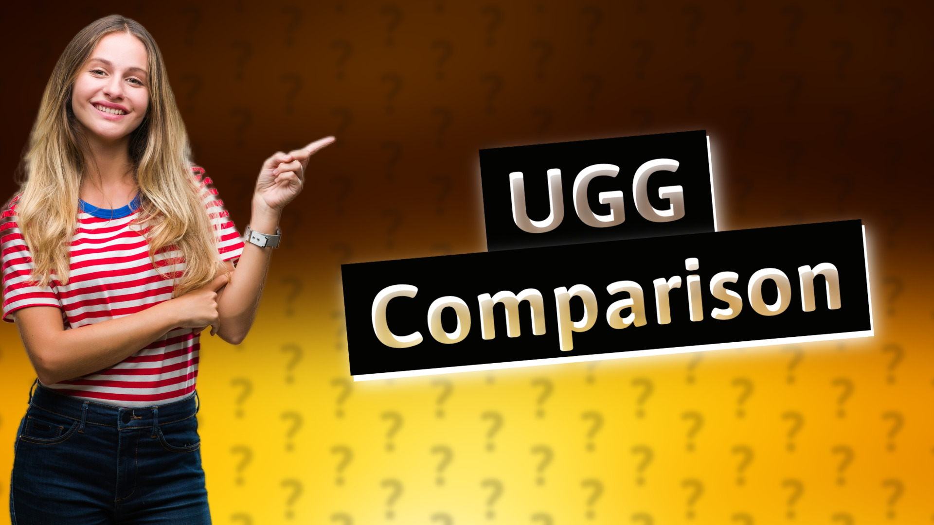 UGG Comparison