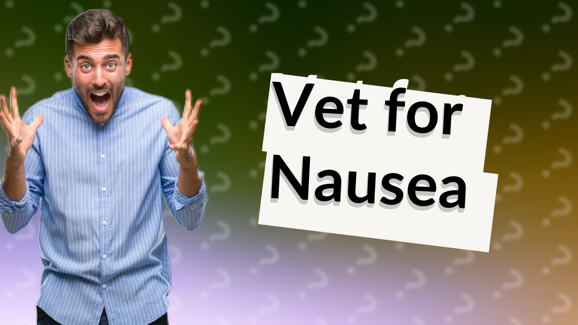 Vet for Nausea