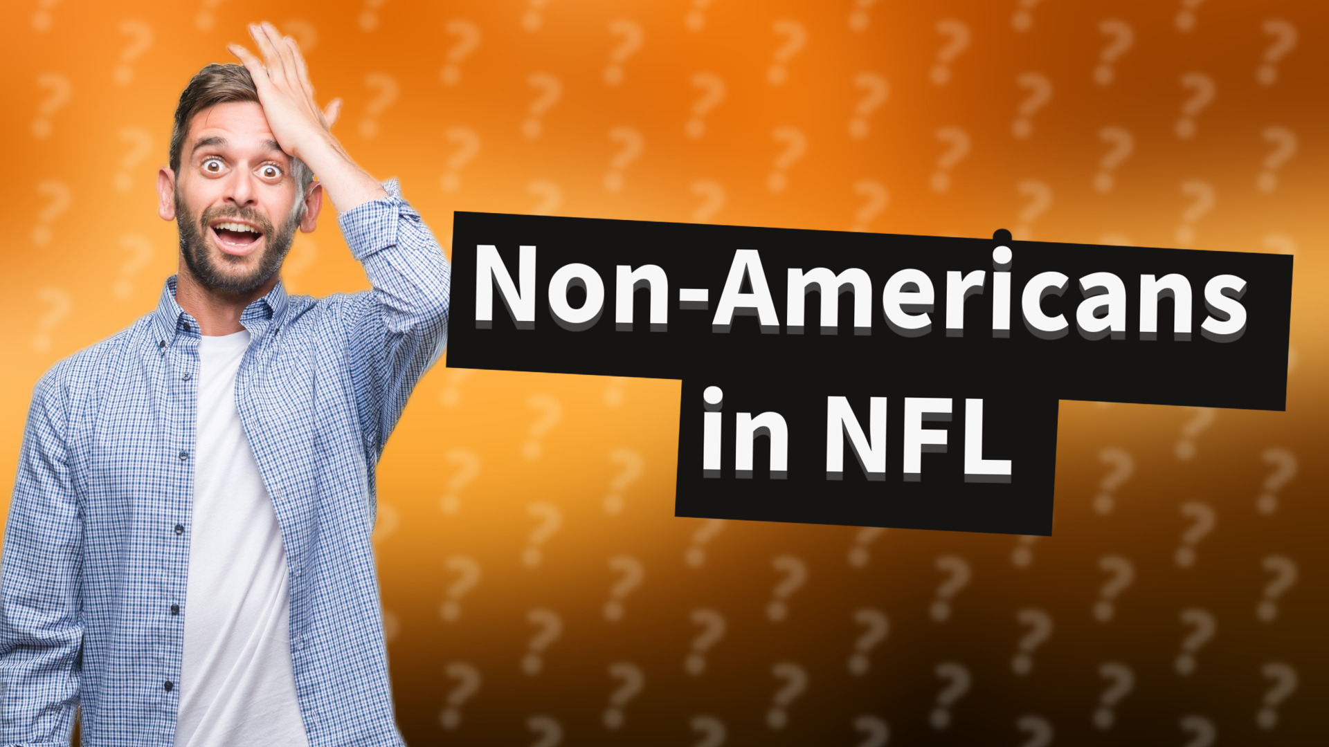 Non-Americans in NFL