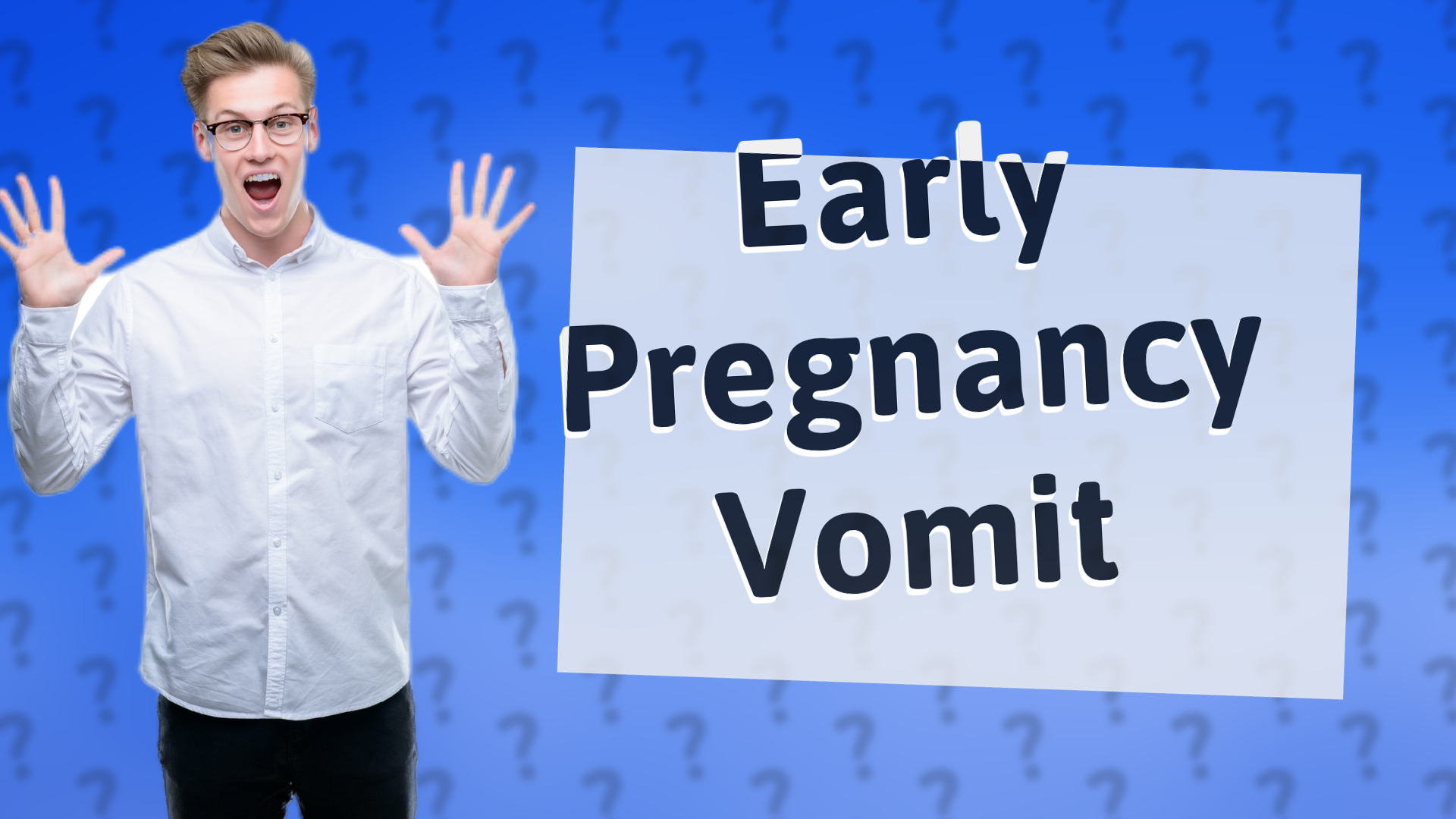 Early Pregnancy Vomit