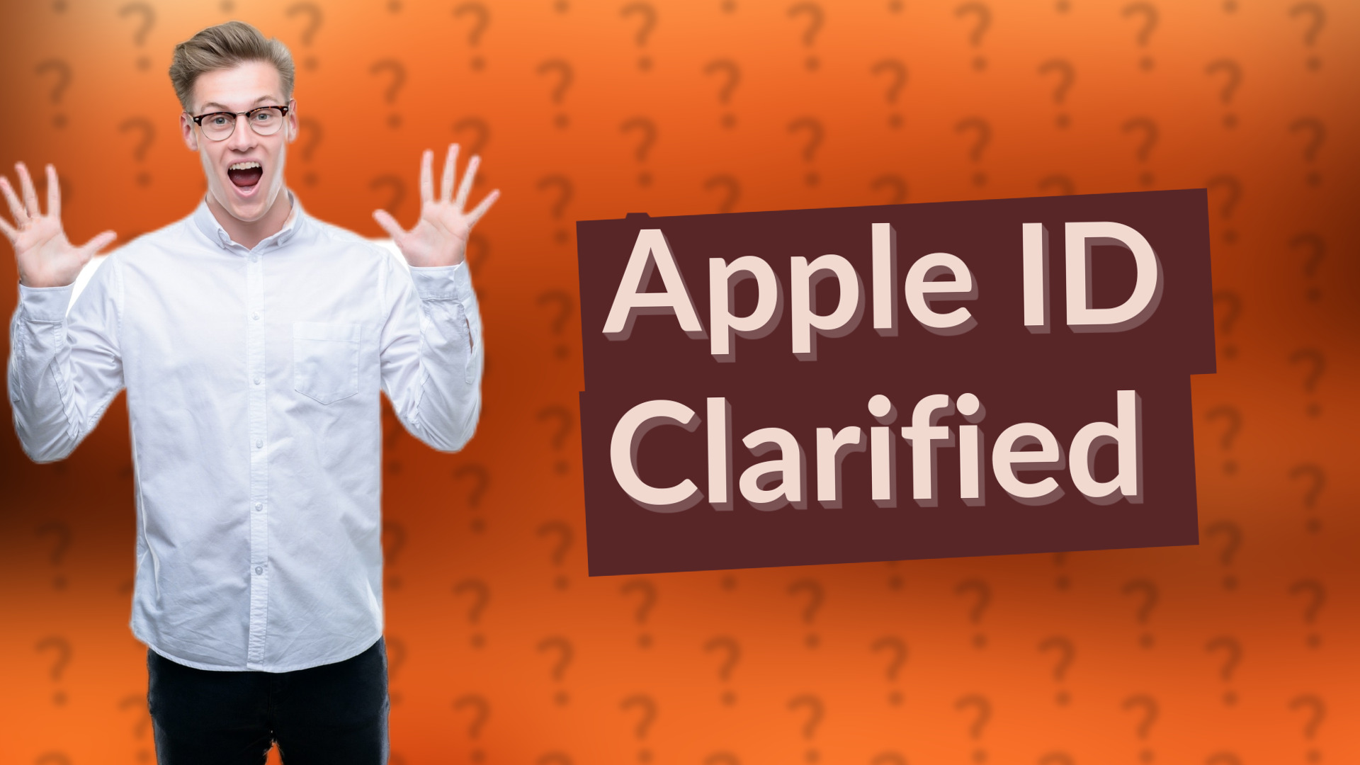 Apple ID Clarified