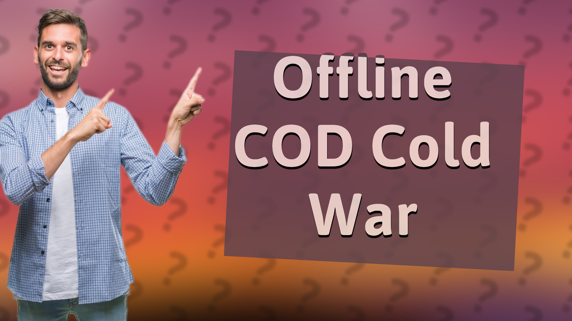 Offline COD Cold War