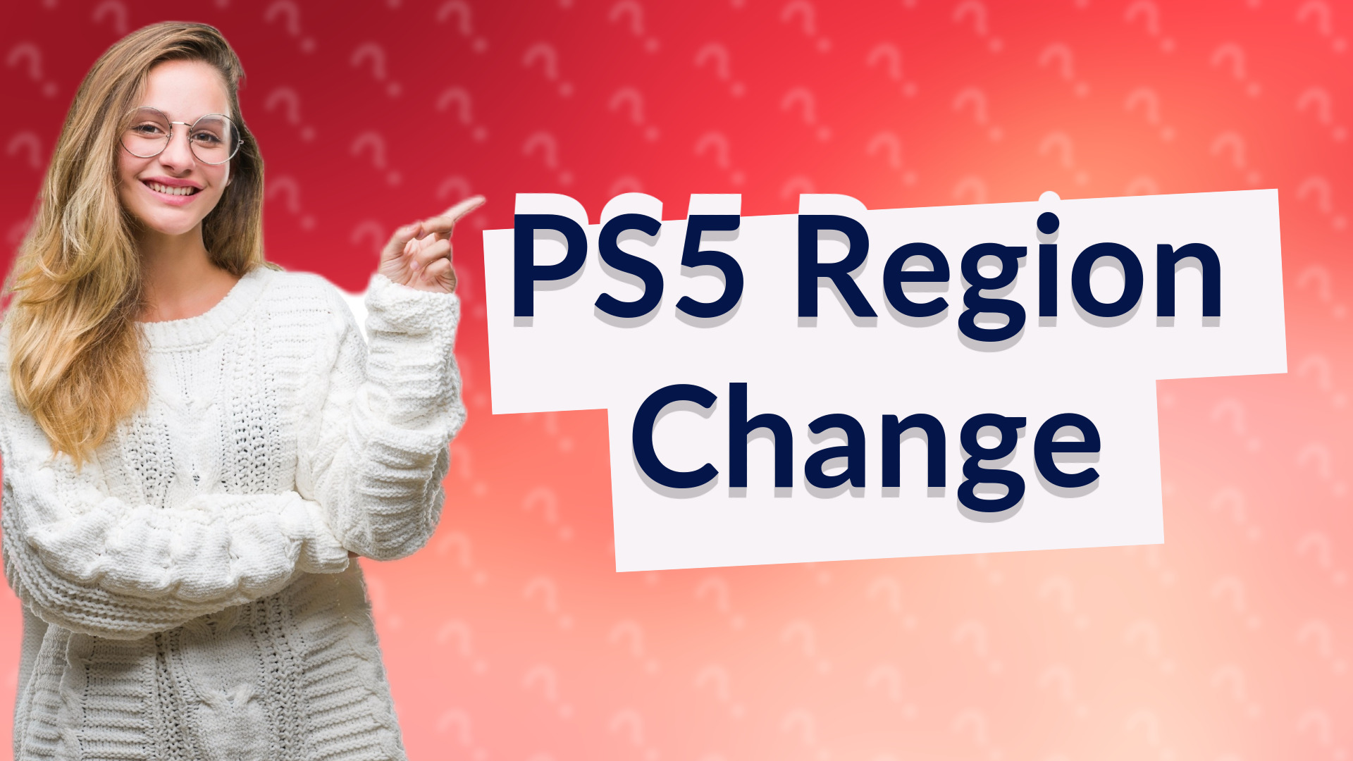 PS5 Region Change