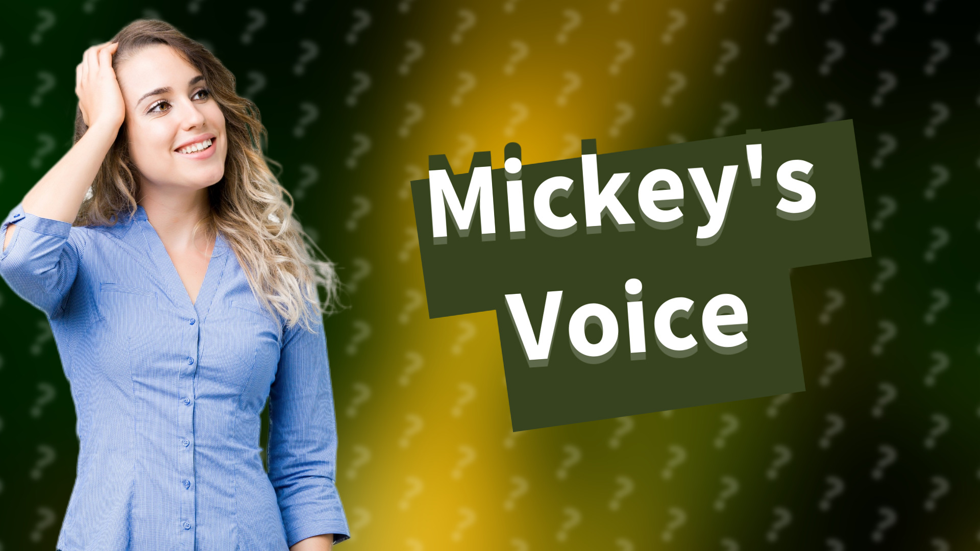 Mickey's Voice