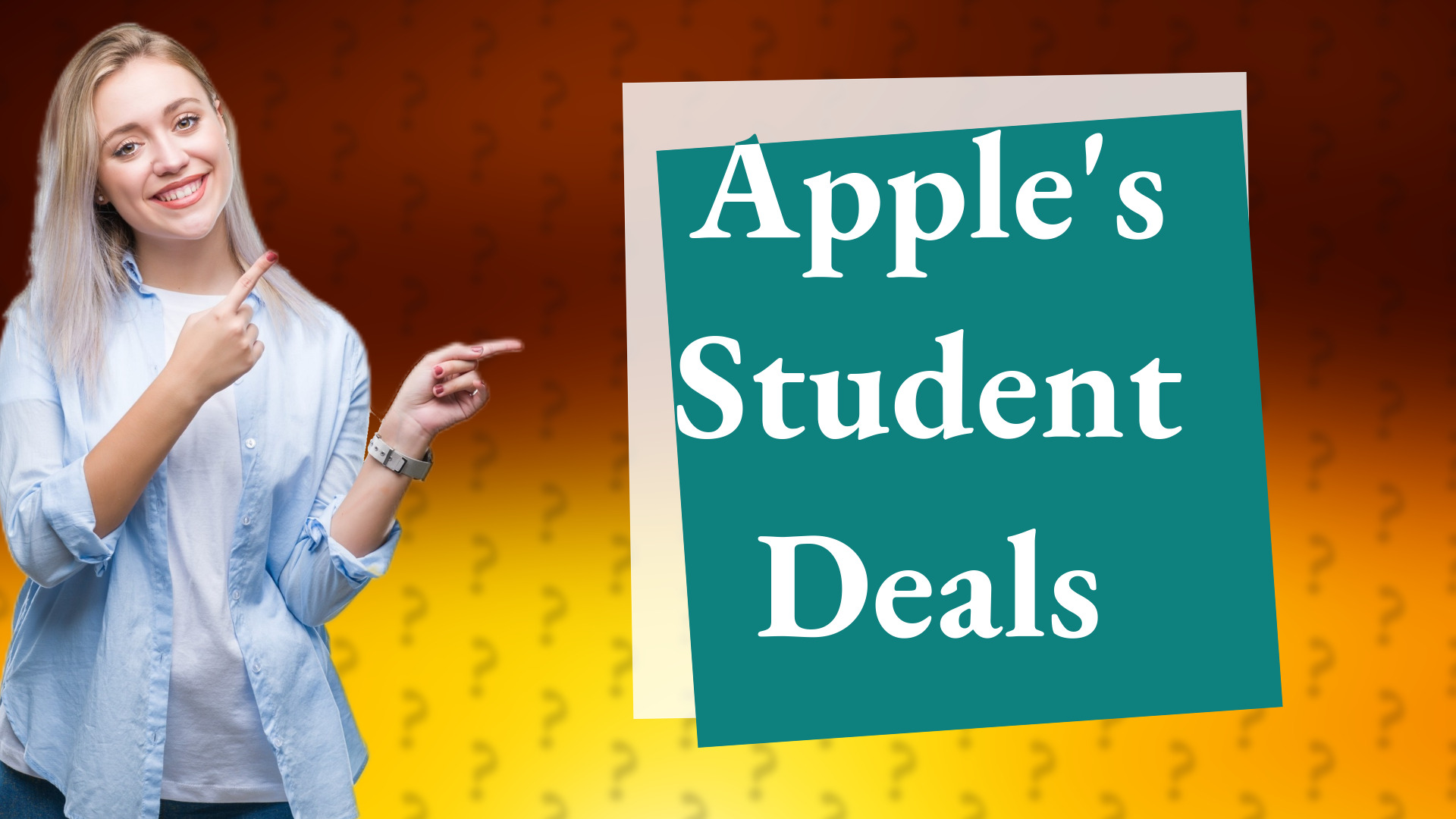 Apple's Student Deals