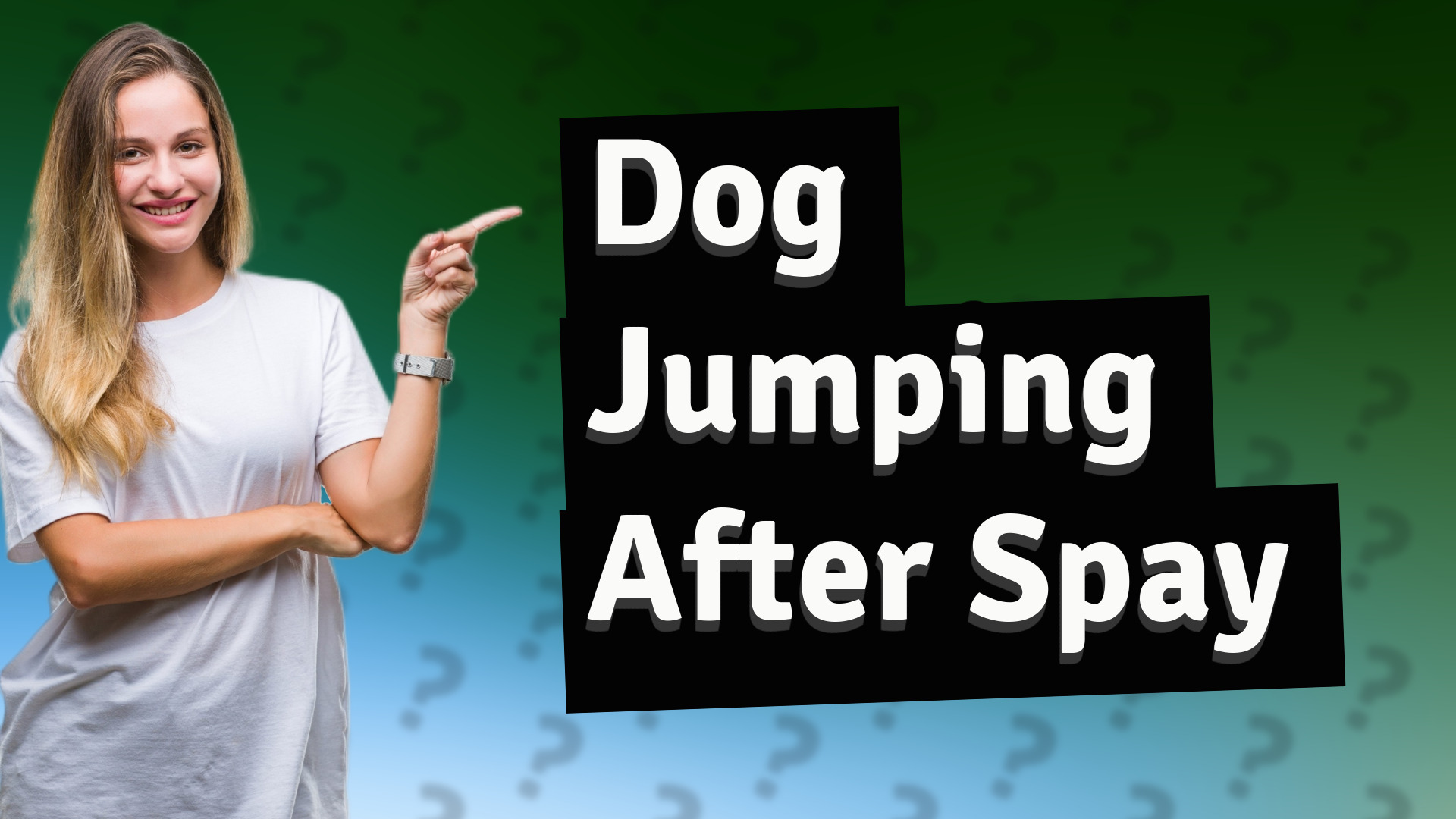 Dog Jumping After Spay