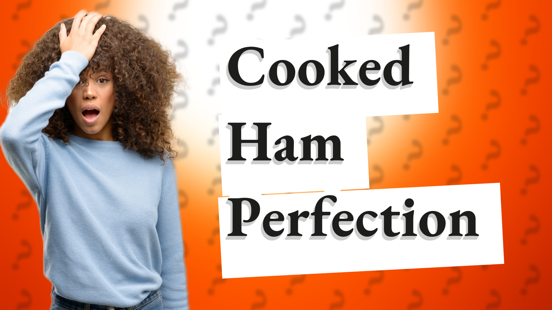 Cooked Ham Perfection