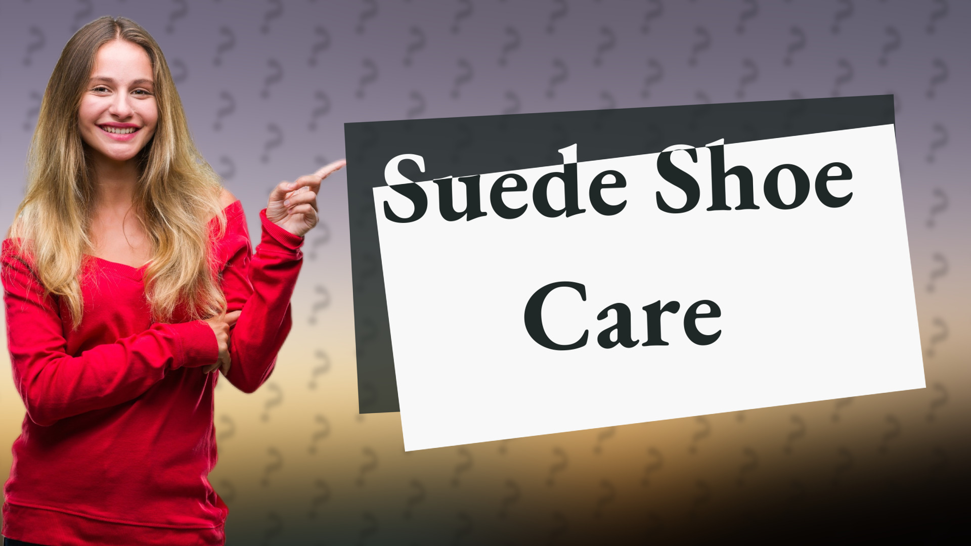 Suede Shoe Care