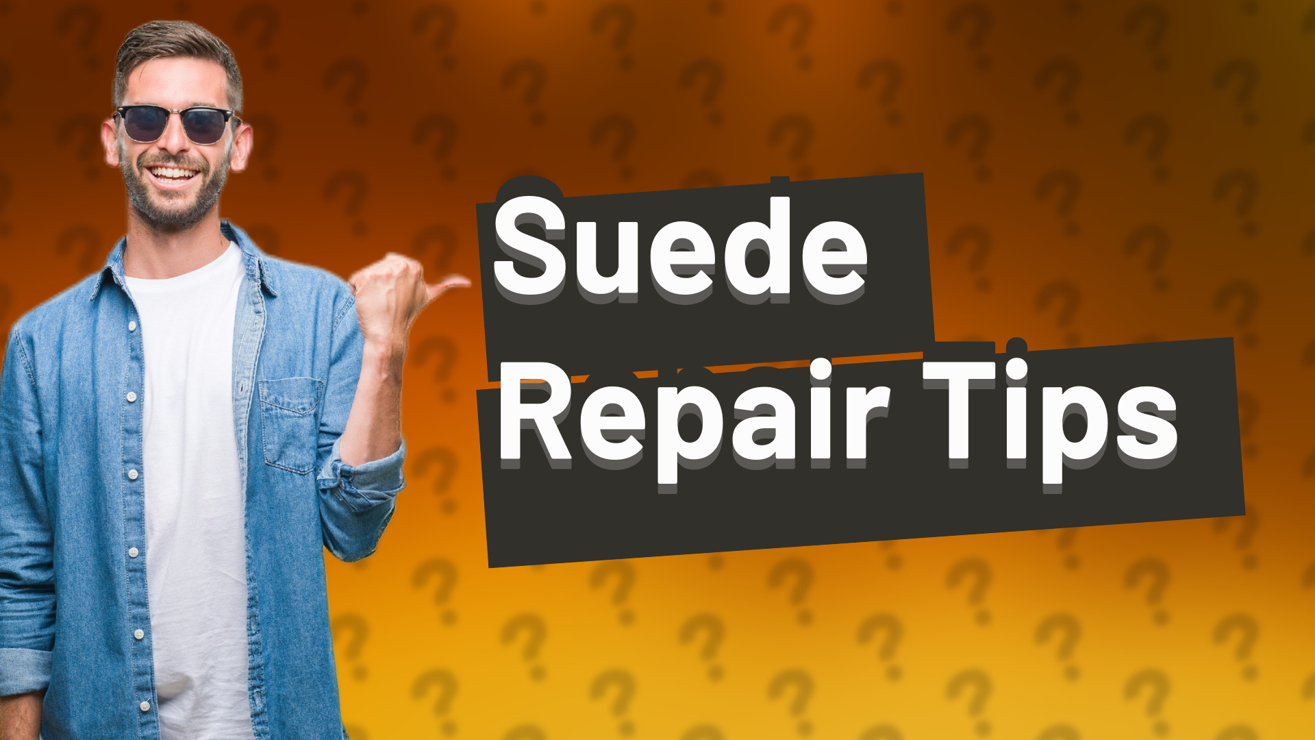 Suede Repair Tips