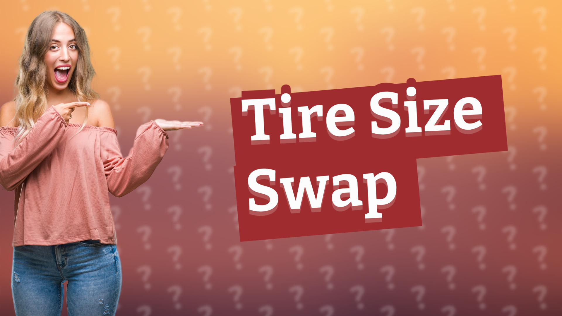 Tire Size Swap