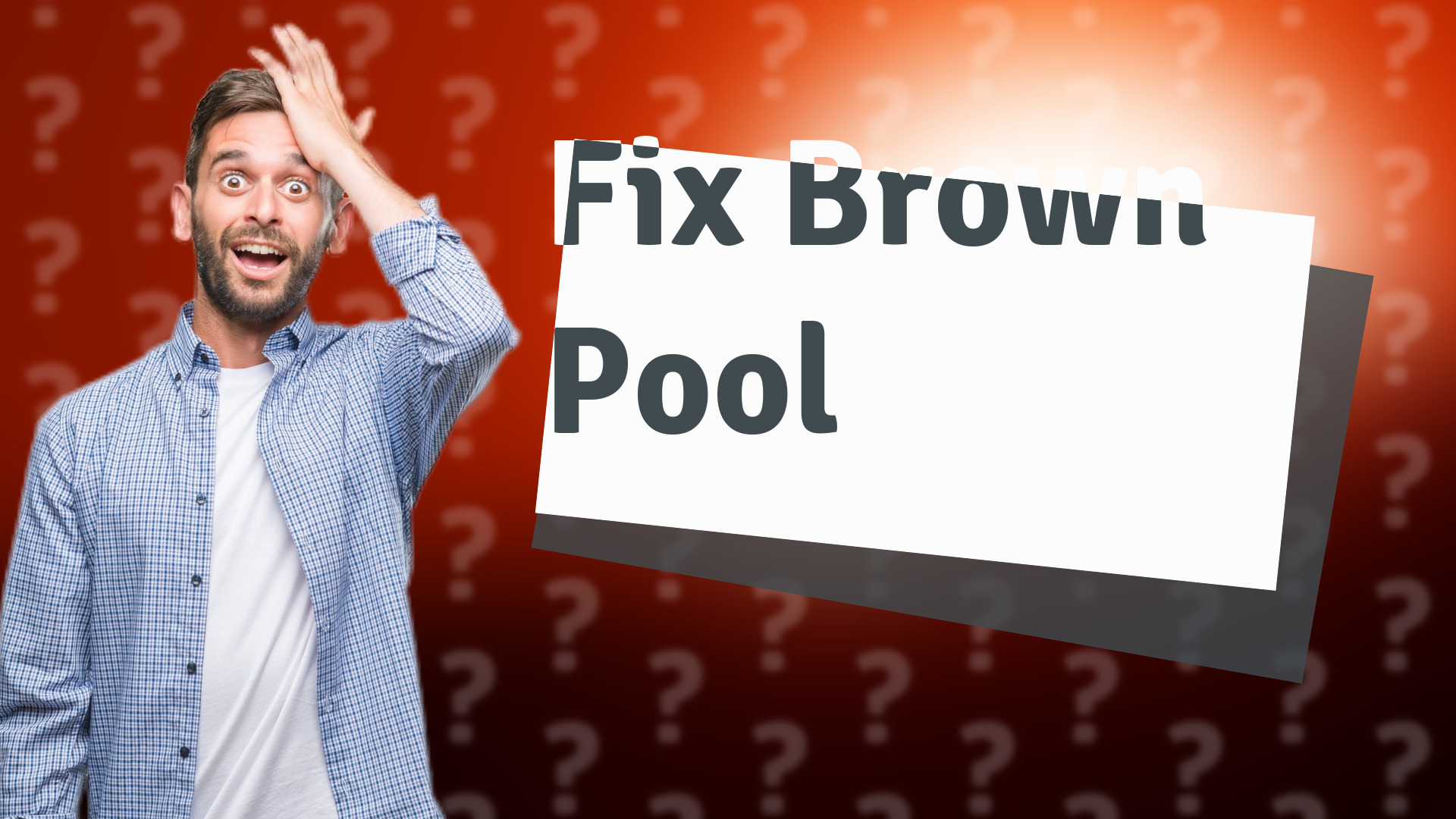 Fix Brown Pool