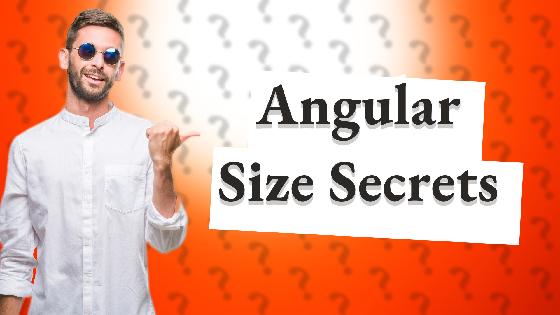 Angular Size Secrets